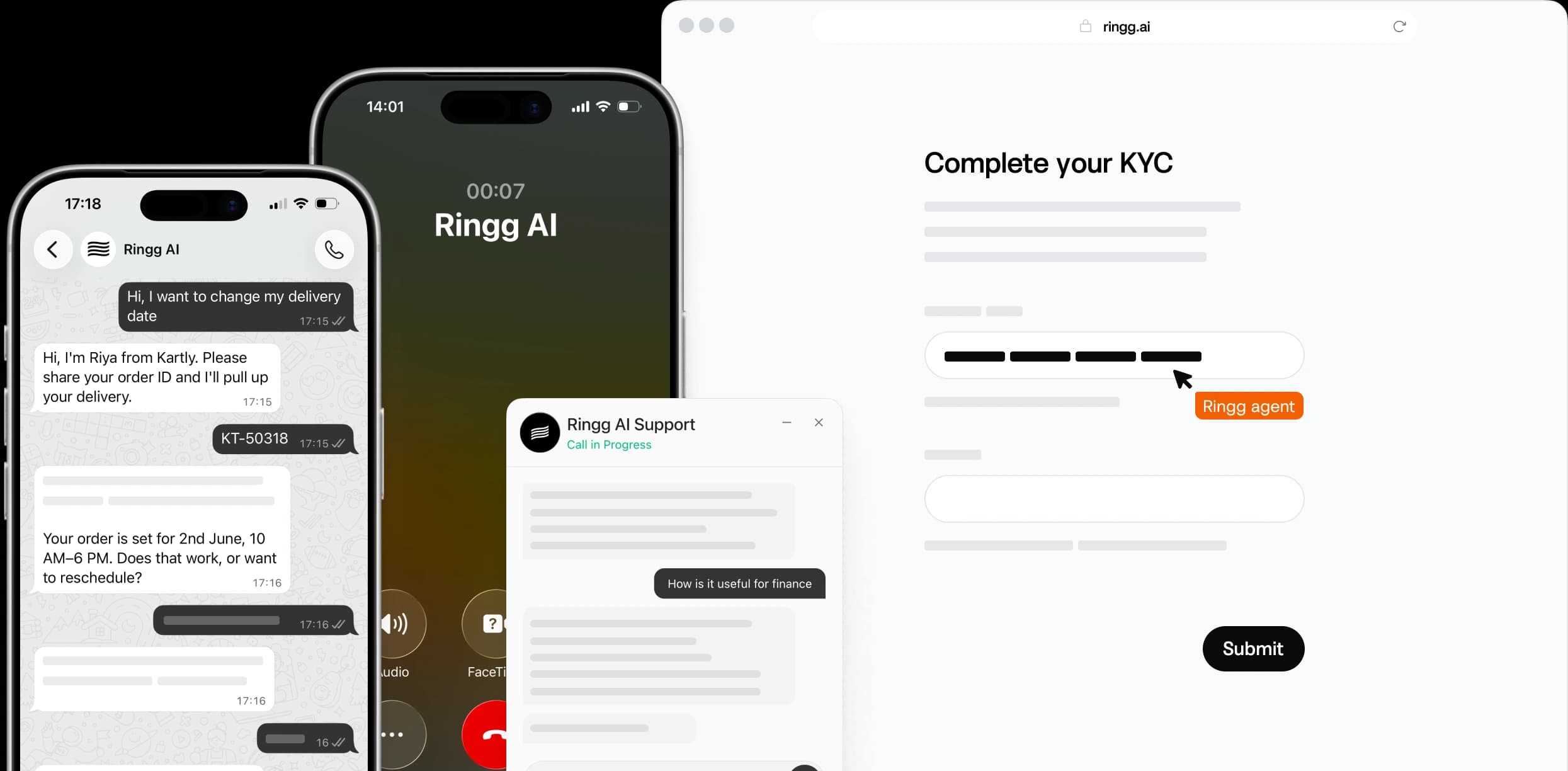 Ringg AI platform